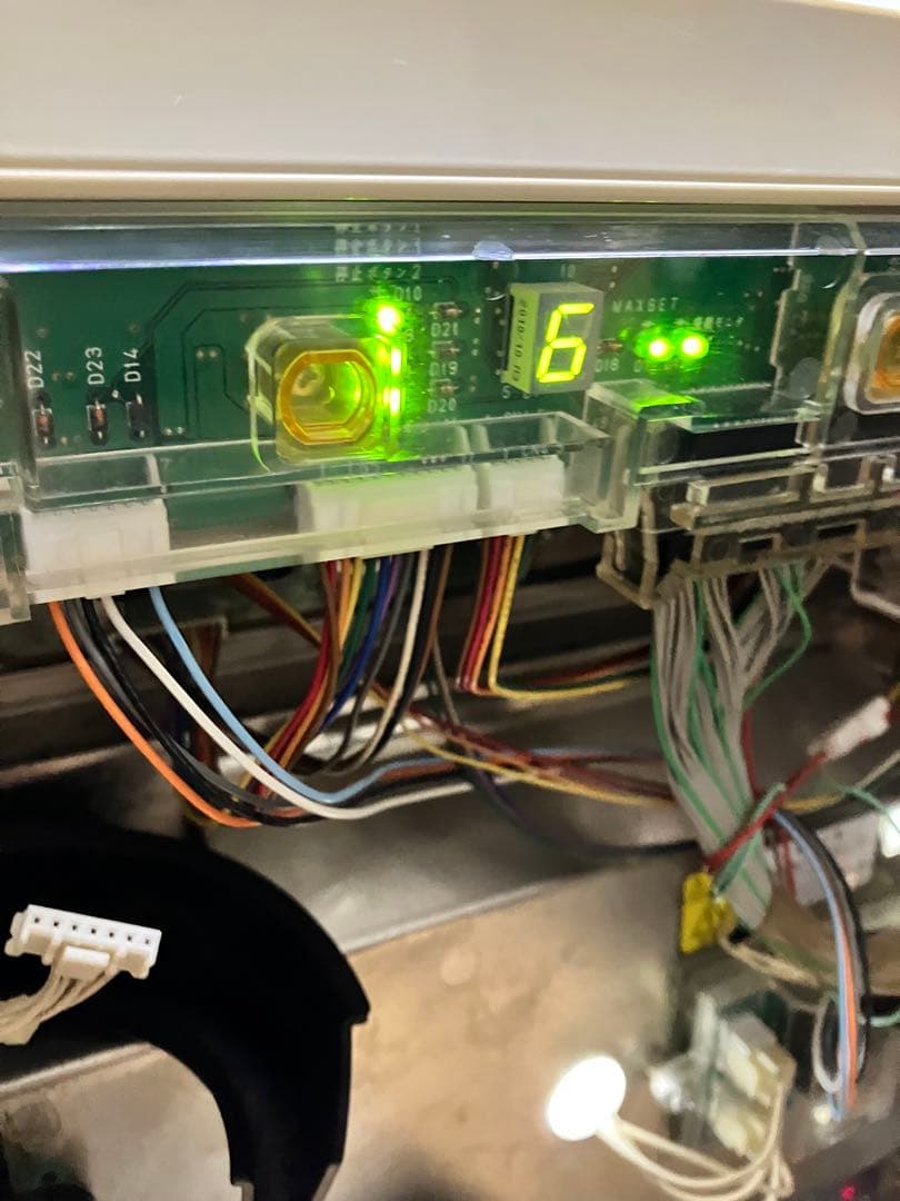 パチスロ実機　新鬼武者Z 不要機、カウンター付き