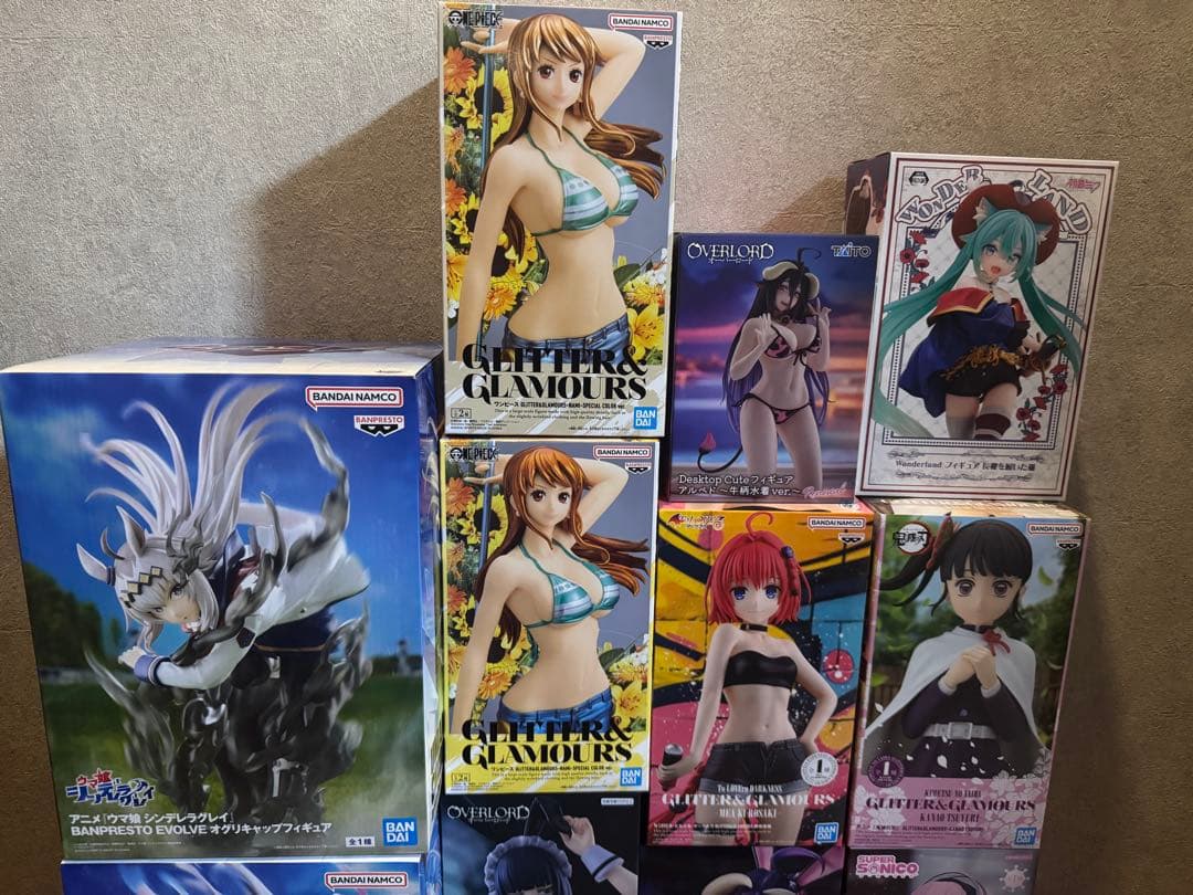 アニメ　美少女　フィギュア(特大サイズあり)　プライズ品　11点まとめ売り