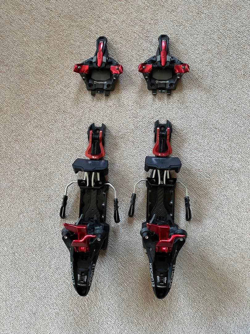 Marker Kingpin マーカーキングピン13 125mm Amazon | Marker Kingpin 13 スキーバインディング 2019 - ブラック/銅