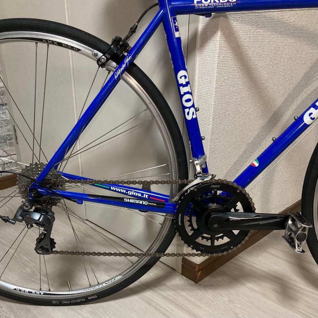 gios furbo ロードバイク 8s クロモリ - メルカリ