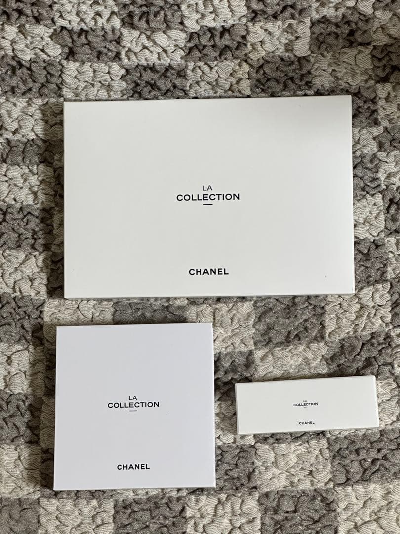 シャネル 2024 ノベルティ ラコレクション 3点セット キーホルダー