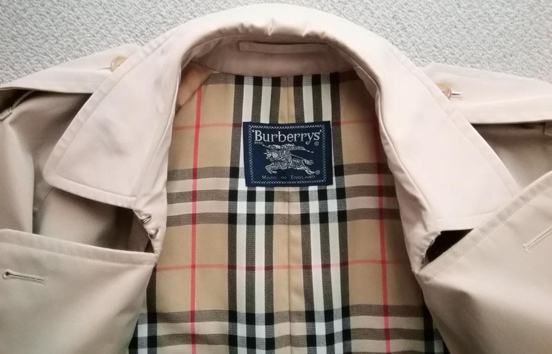 英国製 Burberrys トレンチコート　《美品》