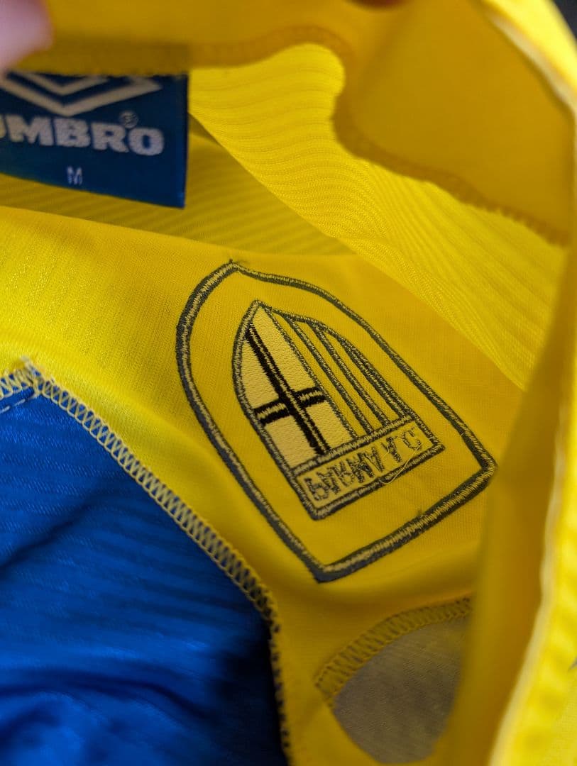 【90年代のUMBRO製】ゾラ/パルマ/アウェイ/94-95