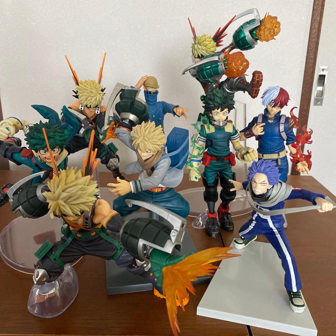 ヒロアカ フィギュアまとめ売り 一番くじ プライズ品 9点セット - メルカリ