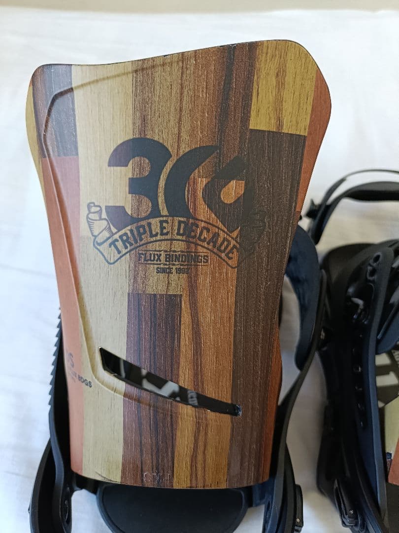 FLUX DS ビンディング ブラック M 木目調 30周年記念モデル - メルカリ