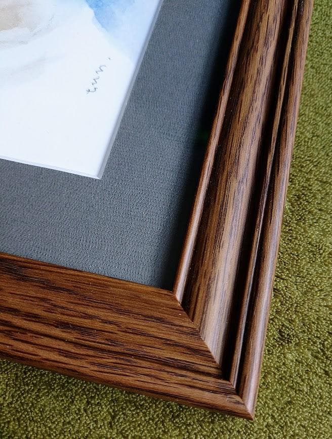 いわさきちひろ 複製画 額装品 ガラス入り・箱付き