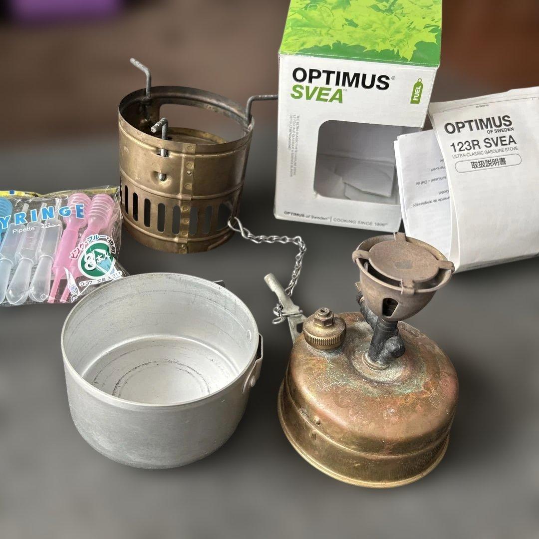 中古OPTIMUS SVEA 123r シングルバーナー - メルカリ