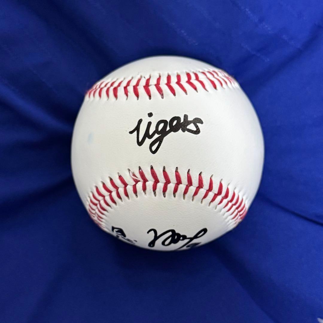 阪神タイガース ドラフト1位 立石正広 直筆サインボール 証拠あり