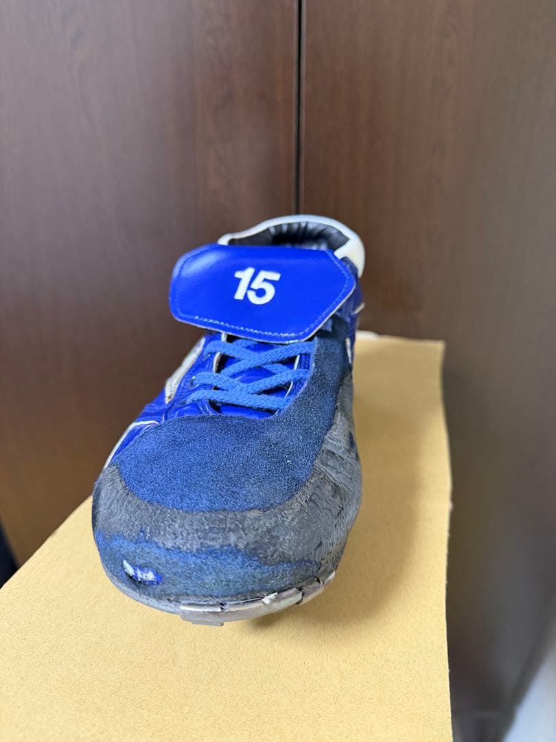 Mizuno Pro ミズノプロ 青 オーダースパイク 投手用 27.5センチ - メルカリ