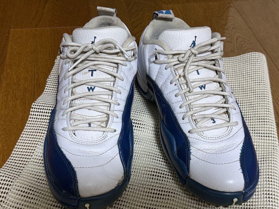 【26.5cm】NIKE エアジョーダン12 ゴルフシューズ（ホワイト＆ブルー）