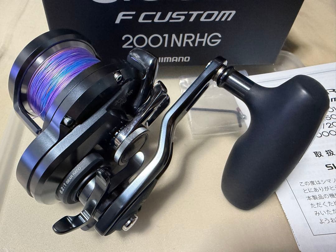 美品】シマノ オシアジガー F カスタム 2001NRHG LEFT - メルカリ