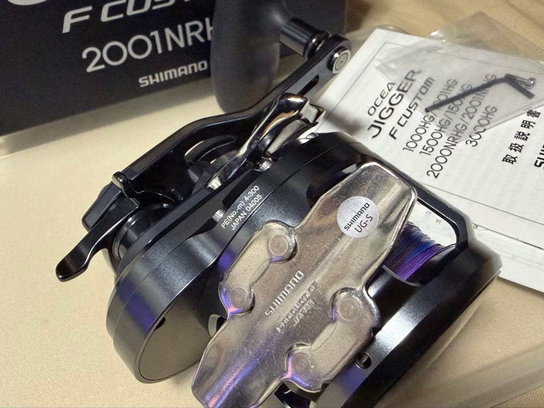 美品】シマノ オシアジガー F カスタム 2001NRHG LEFT - メルカリ