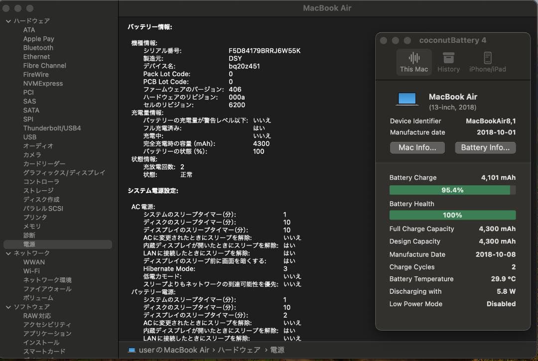 岡八郎　MacBook Air 2018