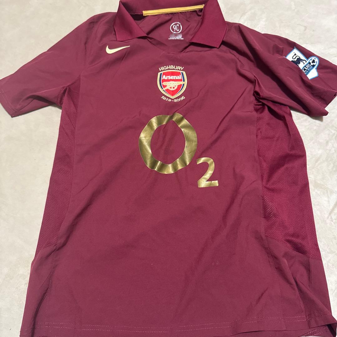 アーセナル Nike ワインレッドシャツ アーセナル Nike レッドシャツ Tシャツ - メルカリ