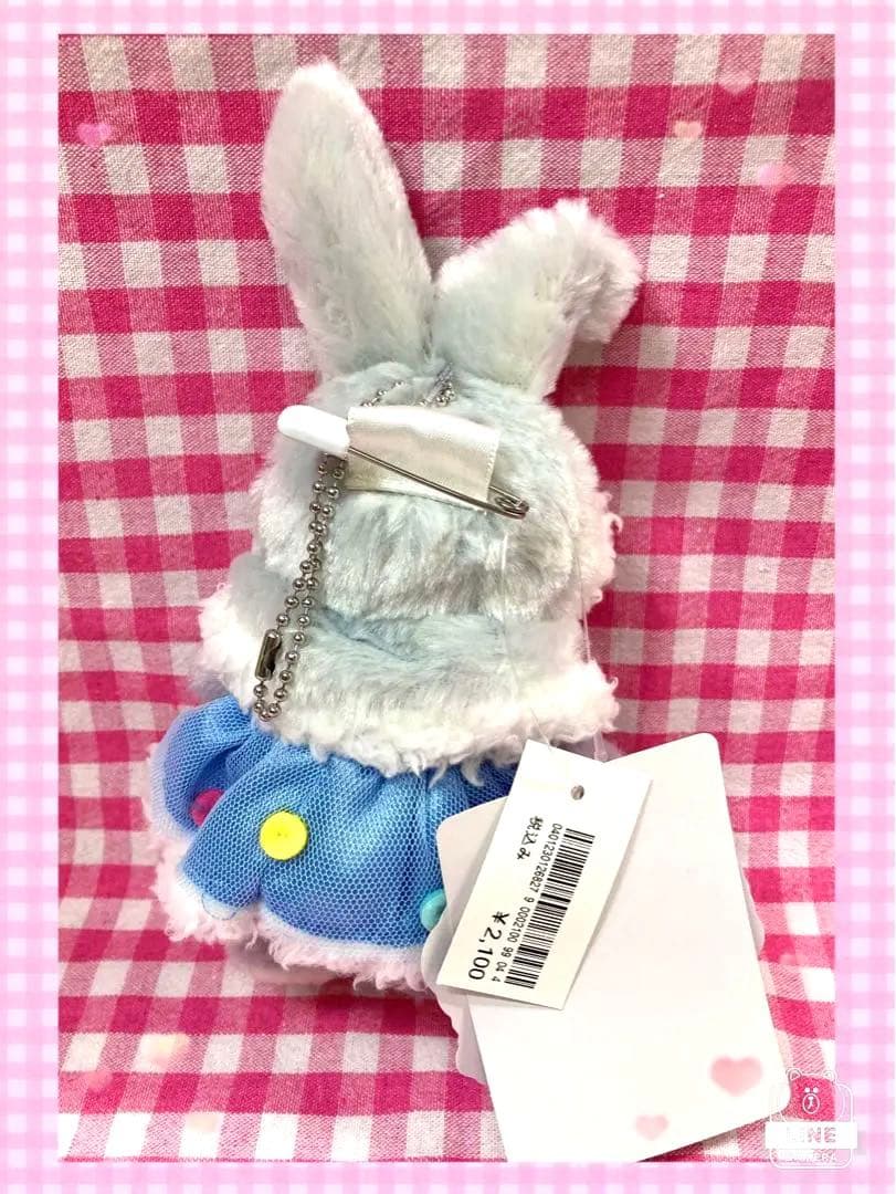 ♡ステラルーちゃん♡ウィンターホリデー♡ぬいぐるみバッヂ♡タグ、値札付き♡