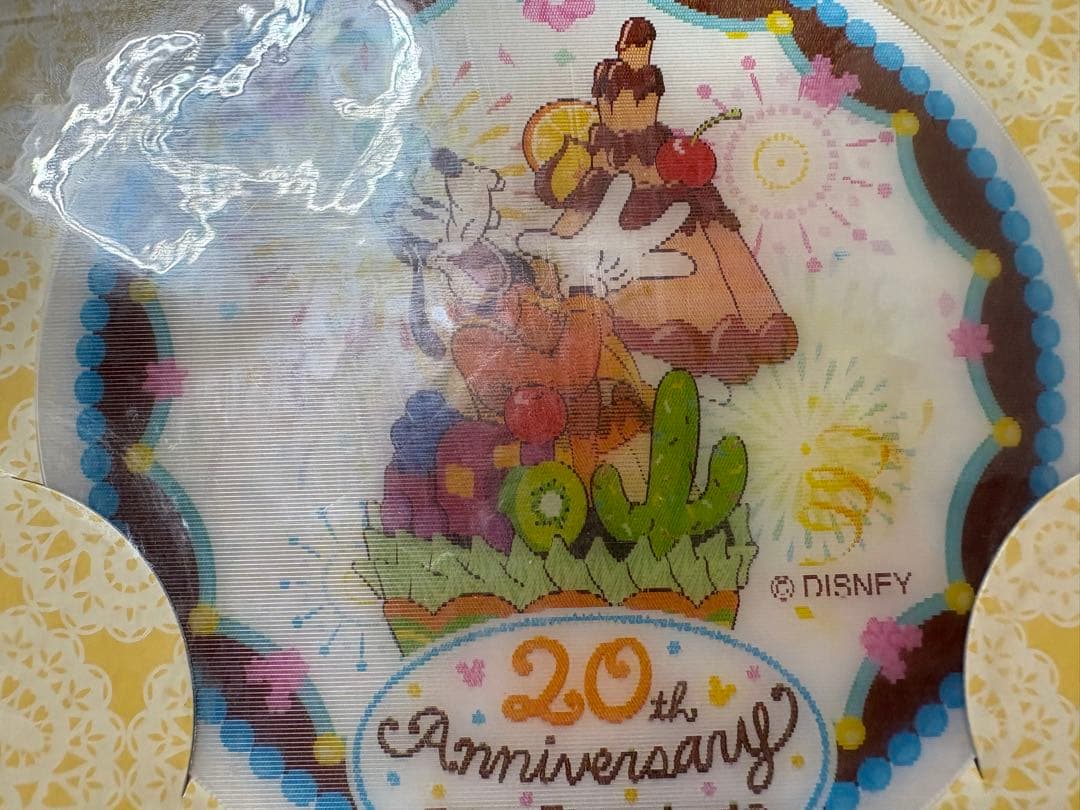 ★新品未開封★東京ディズニーランド 20周年 グッズ コースターセット 6枚