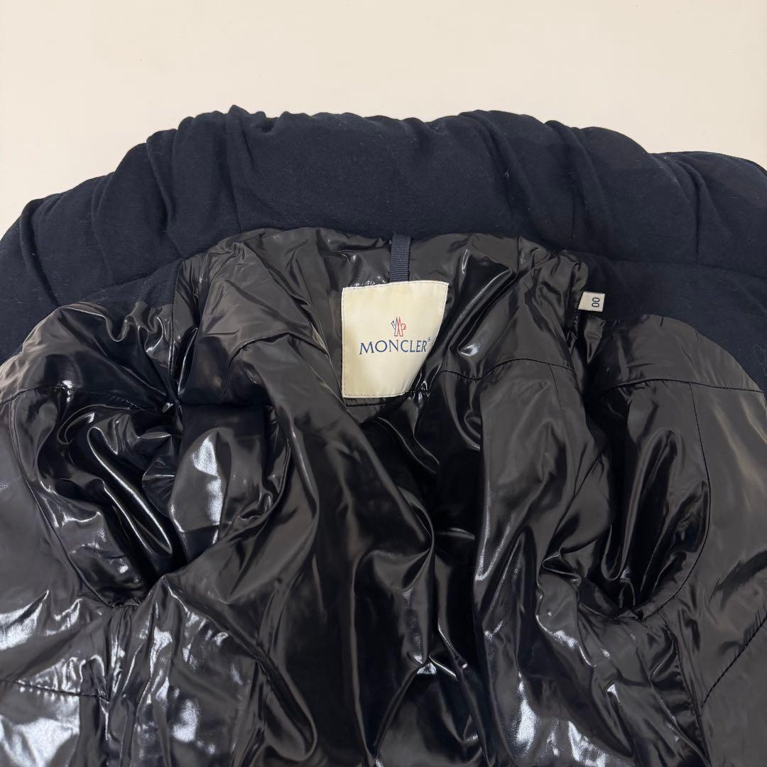 モンクレール ブリアンソン ダウン ショート ネイビー 紺 レディース