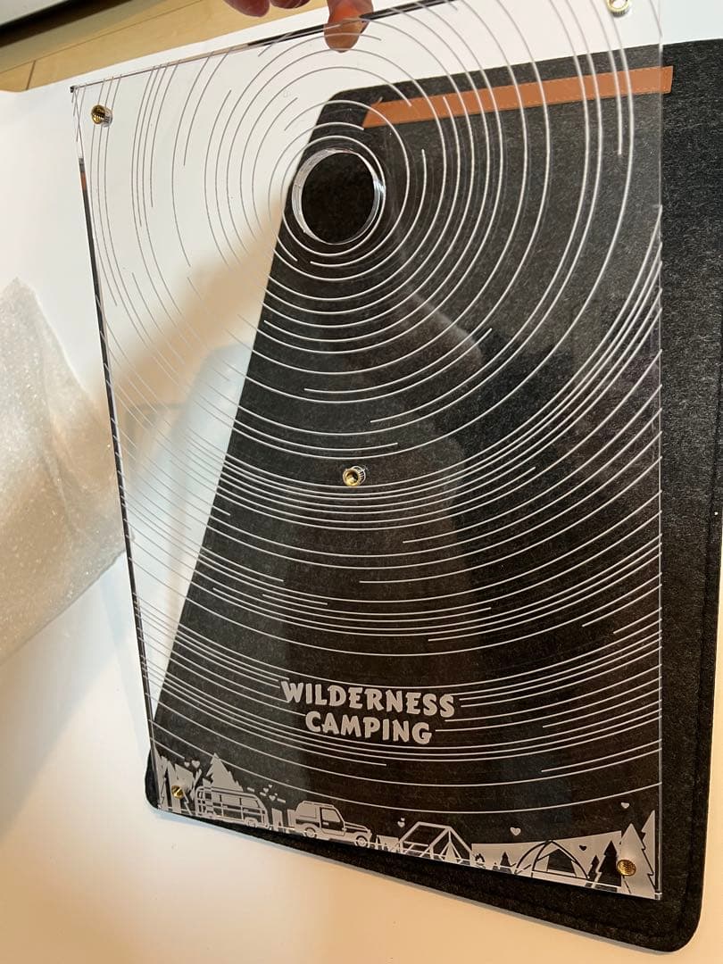 スノーピーク snow peak IGT アクリル天板 三脚可能 収納付き 1枚