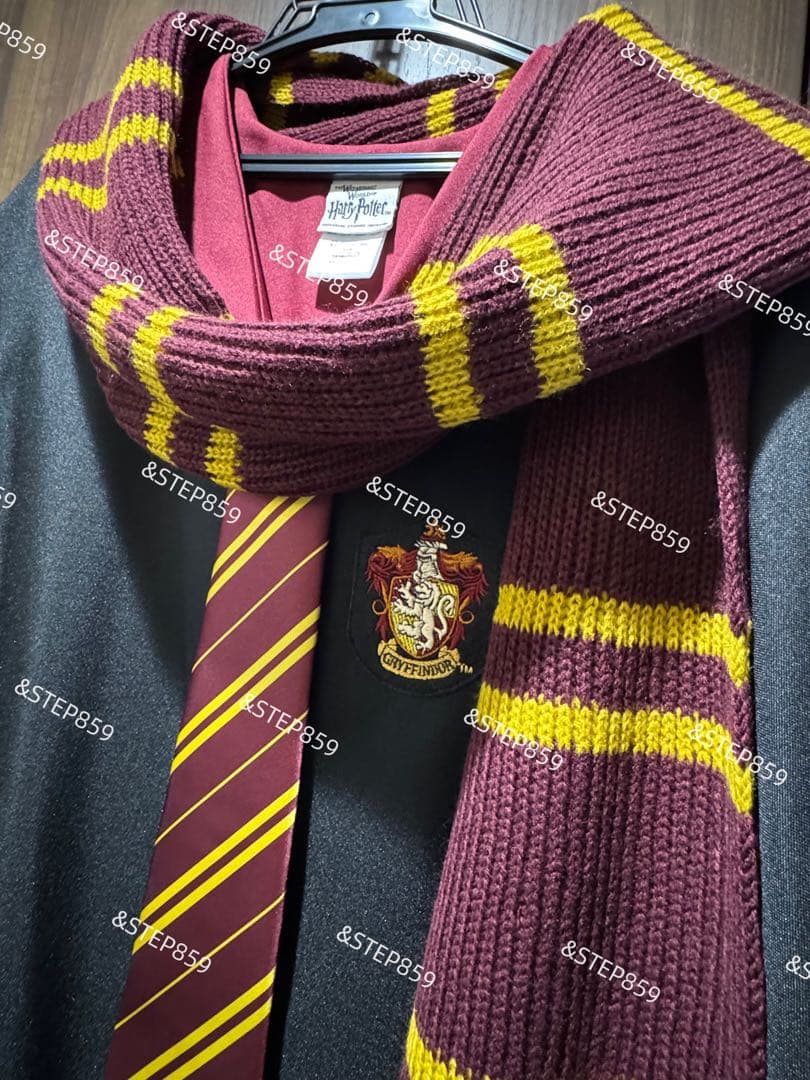 グリフィンドール ハリーポッター Lサイズ ローブ ネクタイ マフラー