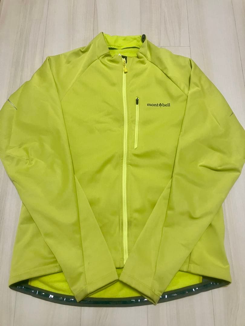 モンベル クリマバリア サイクルジャケット XL イエロー クリマバリア サイクルジャケット｜モンベル