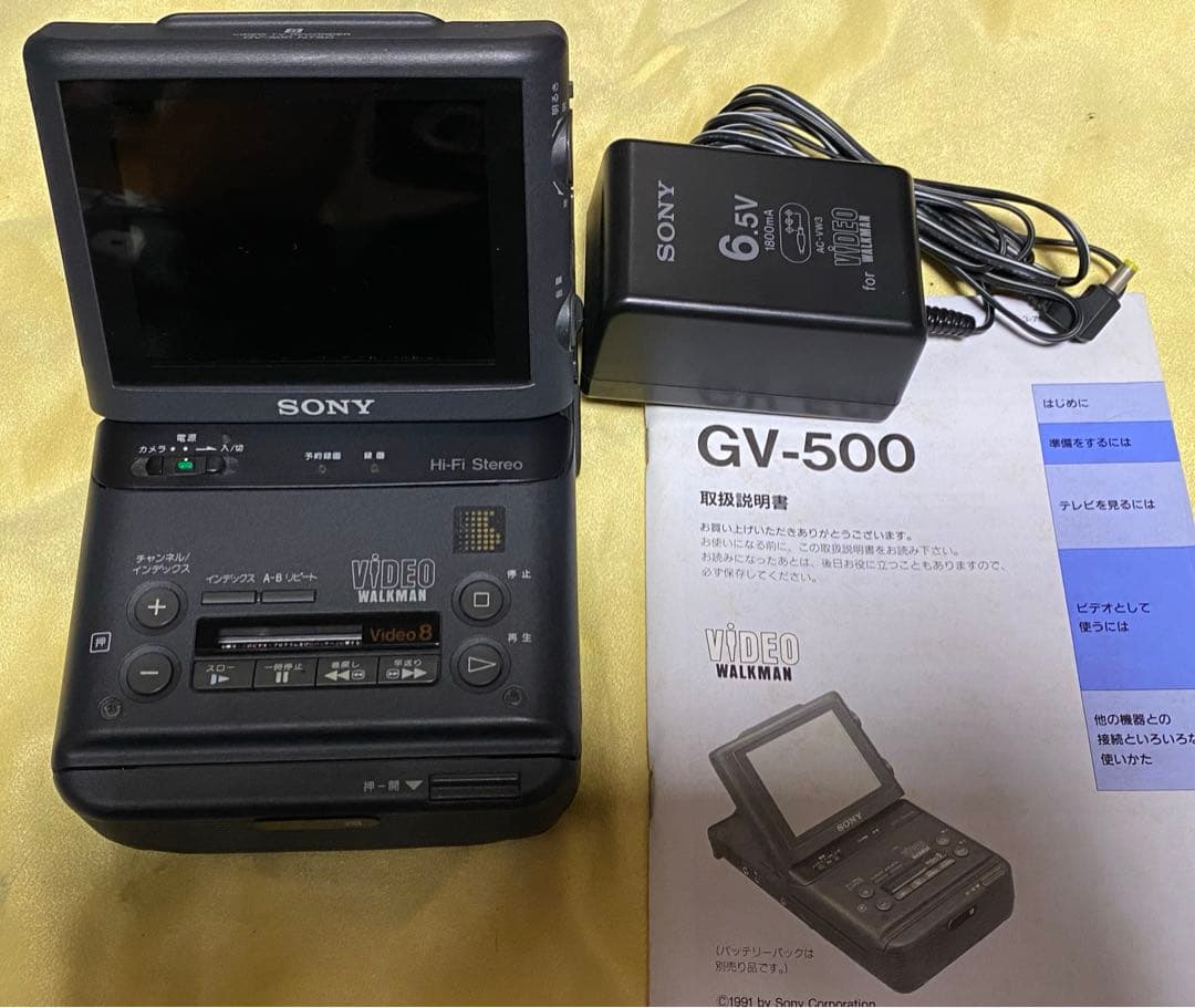 SONY VIDEO WALKMAN GV-500 - メルカリ