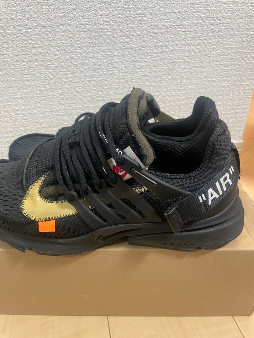 Off-White × Nike Air Presto \"Black\" 28cm