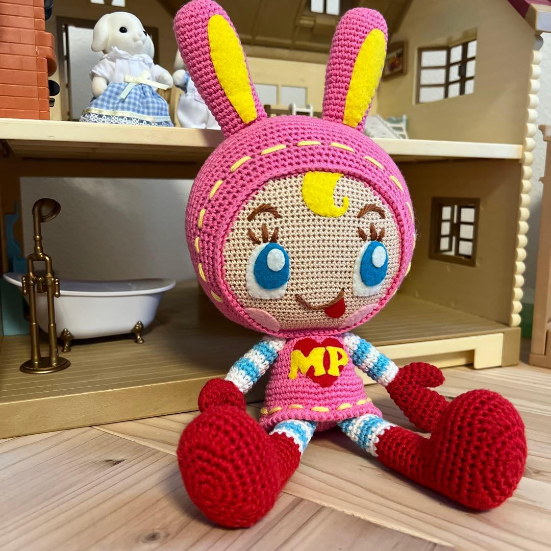 2体セットになります。平成レトロ　メゾピアノ　ベリエちゃん　編みぐるみ