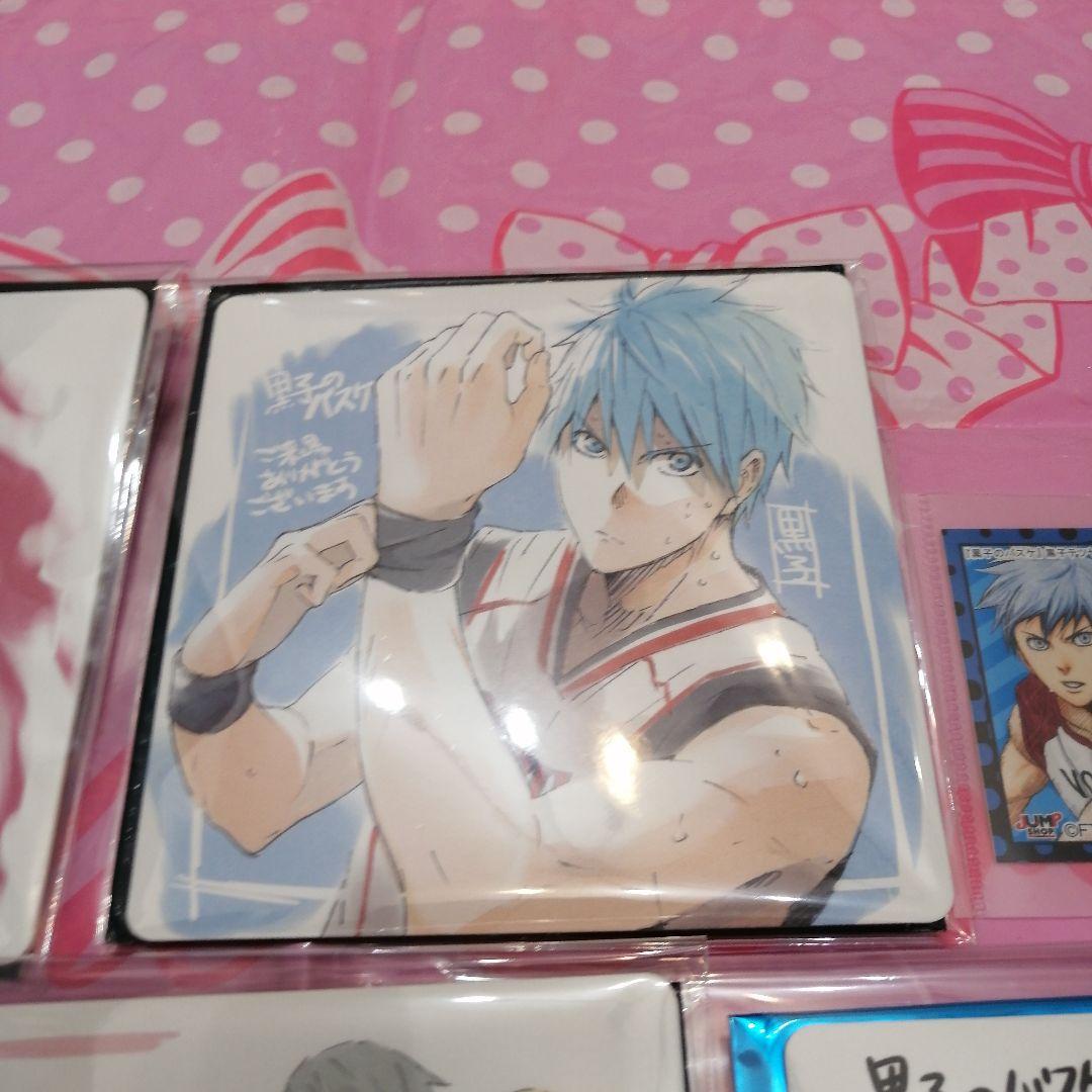 黒子のバスケ、劇場版、ミニ色紙、コースター、黒子、赤司、集合、365日ステッカー