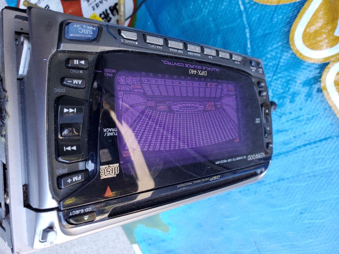 KENWOOD DPX-440 CDカセットプレーヤー - メルカリ