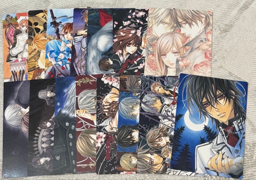 ヴァンパイア騎士 樋野まつり原画展 大判 ポストカードセット
