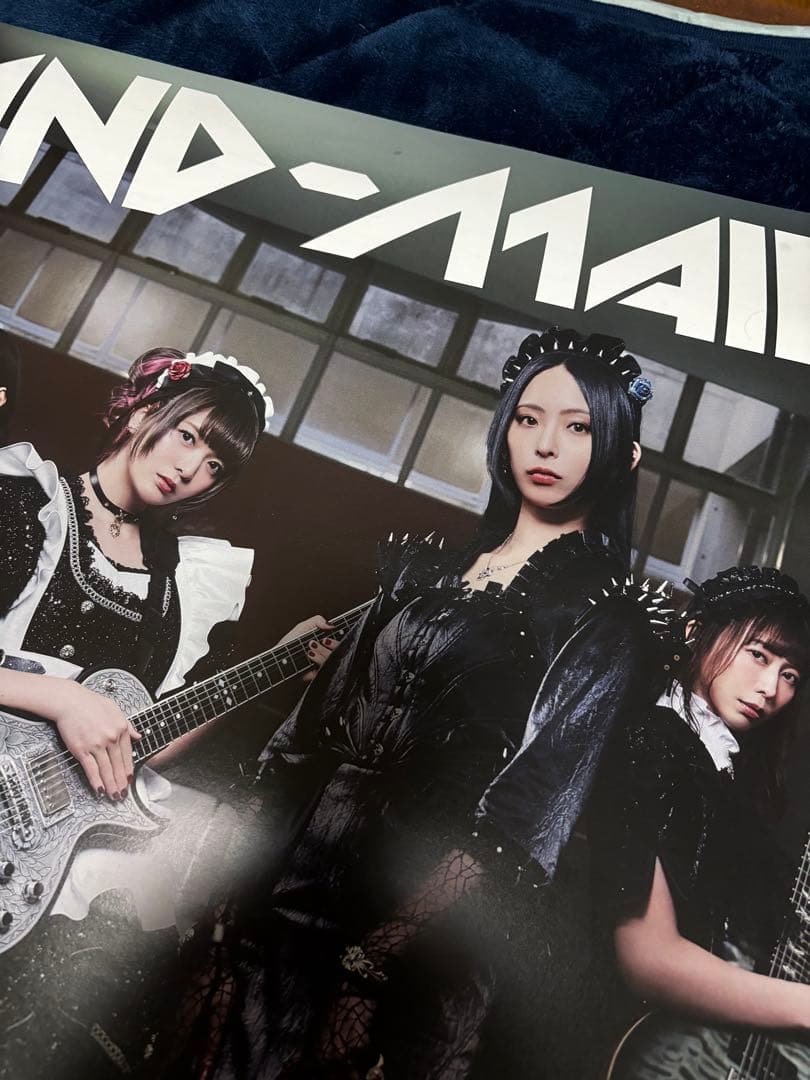 BAND-MAID バンドメイド SCOOOOOP 店頭告知ポスター