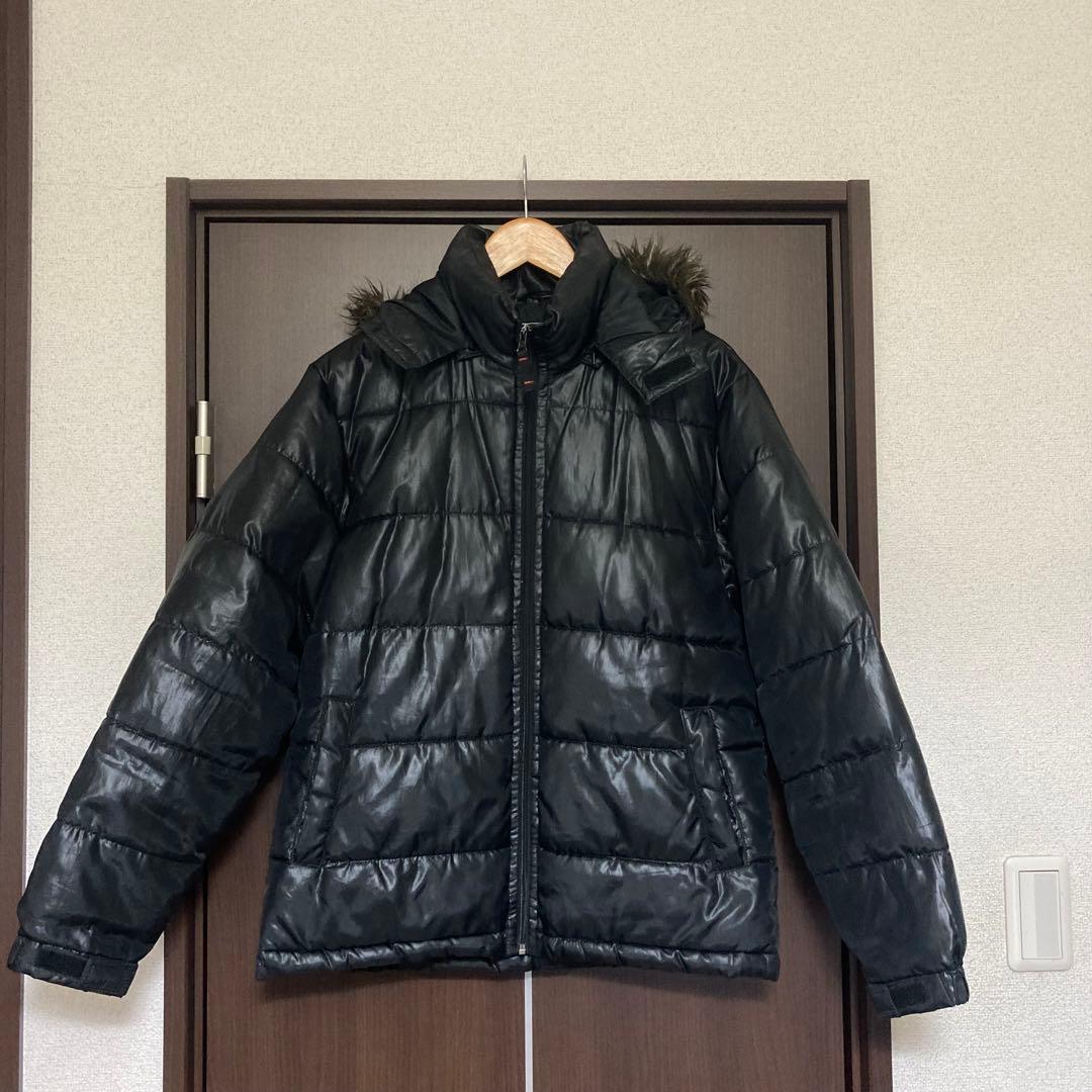 00s Y2K 平成 v系 ファーダウン ブラック 光沢 opium グランジ - メルカリ