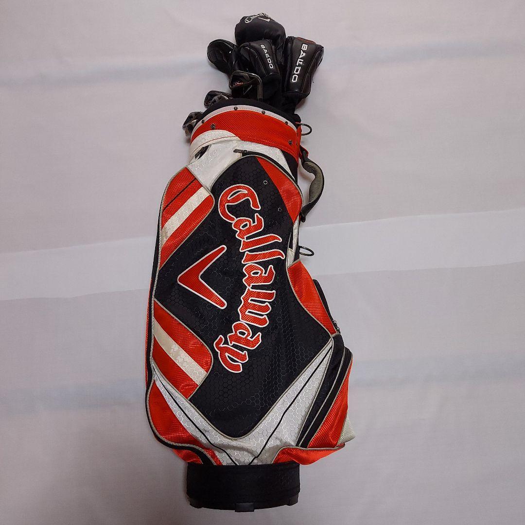Callaway ゴルフバッグ 赤黒 - メルカリ