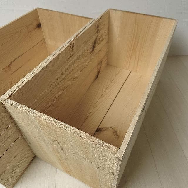 《訳アリ持ち手無しりんご箱》６箱セット 訳ありりんご箱　新品未使用ですが訳アリ