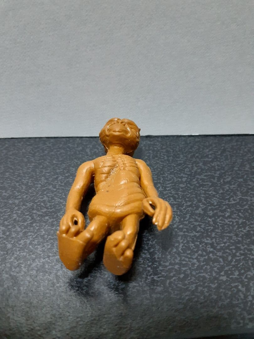 【激レア】E.T. 両手下げ 消しゴム 茶色 軟質素材