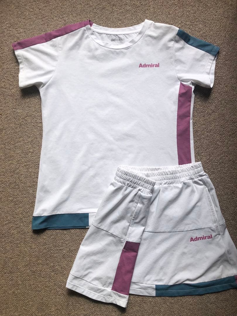 Admiral テニスウェア セットアップ - メルカリ