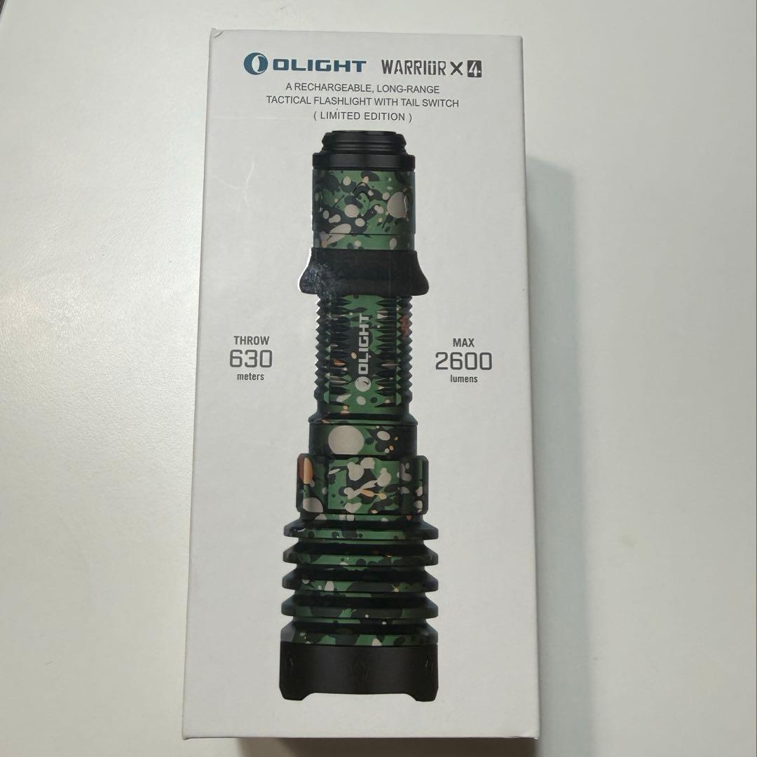 OLIGHT Warrior X4 激レア 限定品 タクティカルライト 護身用 - メルカリ