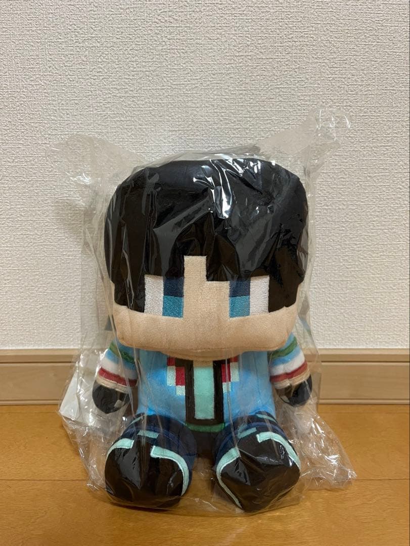 マインクラフト ウォーターチャレンジ すまない先生 ぬいぐるみ - メルカリ