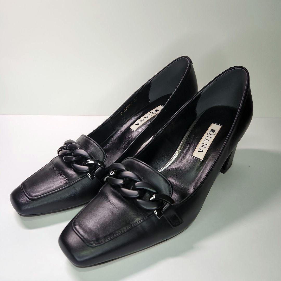 DIANA ヒールアップローファー 23.0 クロスムース - メルカリ