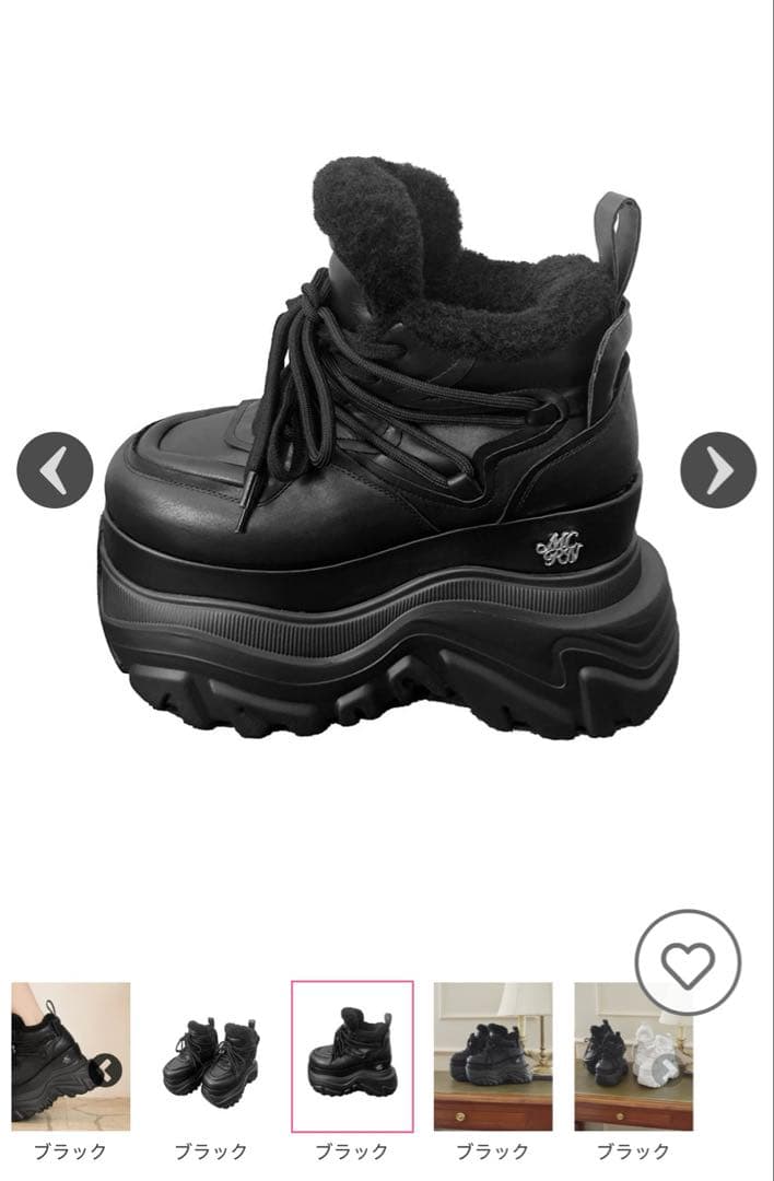 ミシェルマカロン 厚底ファースニーカー M(23.5-24.0cm) - メルカリ