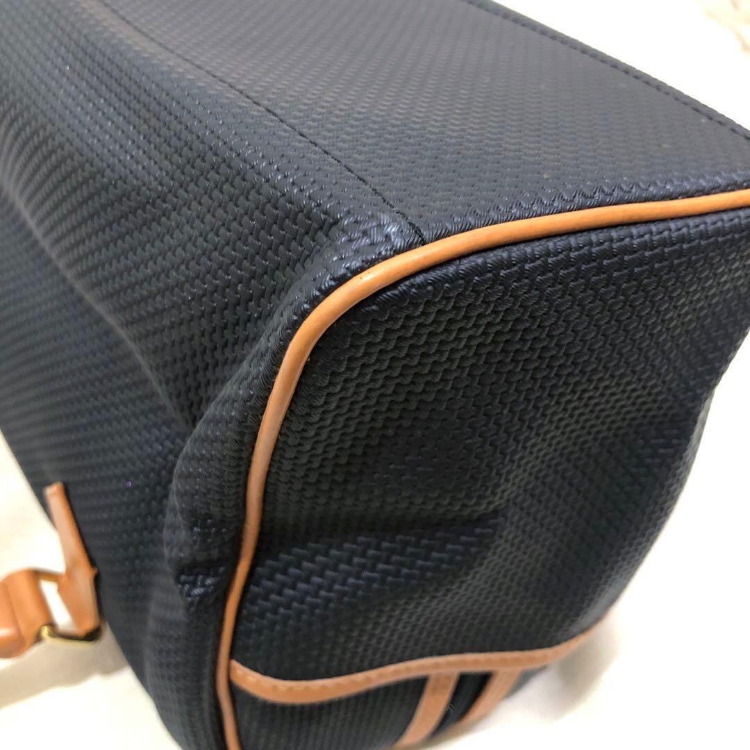 YSL イブサンローラン ヴィンテージ ミニボストンバッグ レザー調 バイ