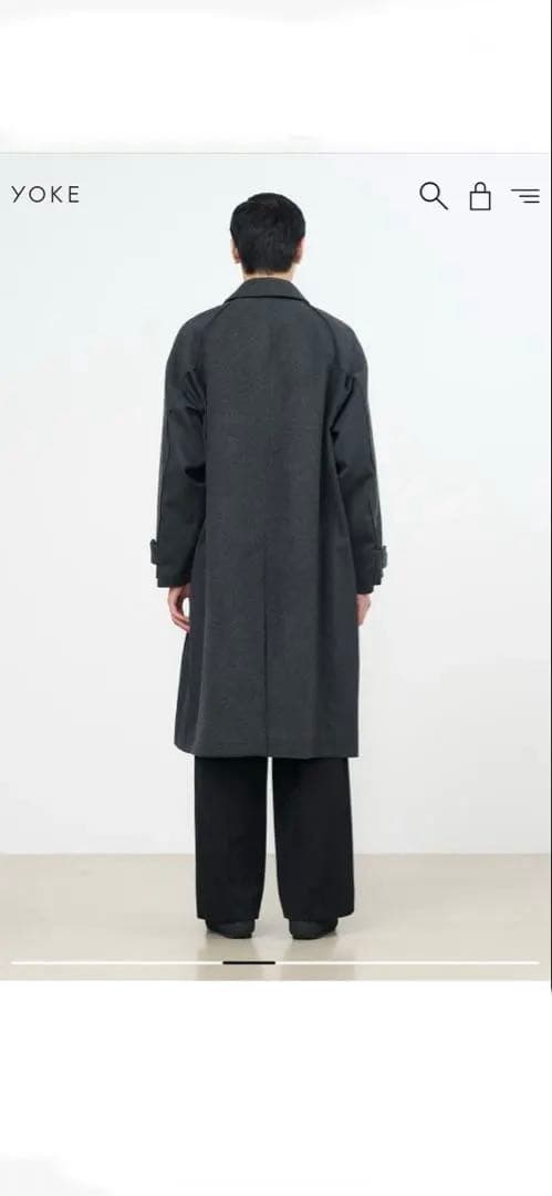 YOKE×Graphpaper Connected BalCollarCoat - メルカリ