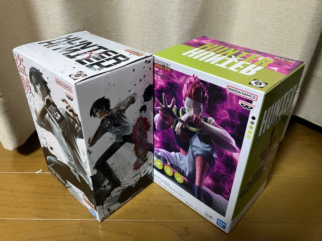 HUNTER×HUNTER ヒソカ　クロロ　フィギュア　セット