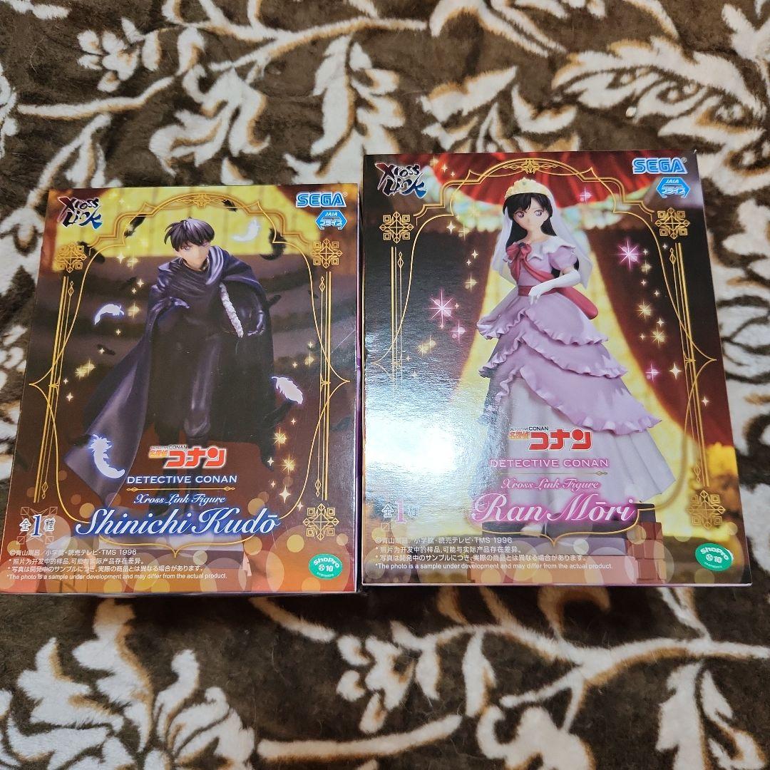 名探偵コナン Xross link figure 工藤新一 毛利蘭 セット - メルカリ