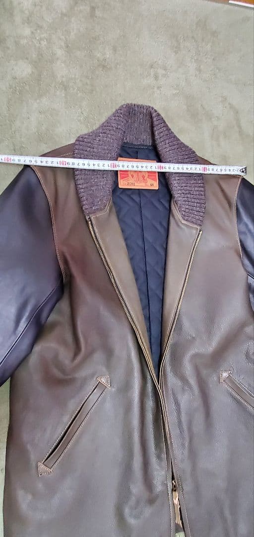 天神ワークス革ジャンJC01 - メルカリ