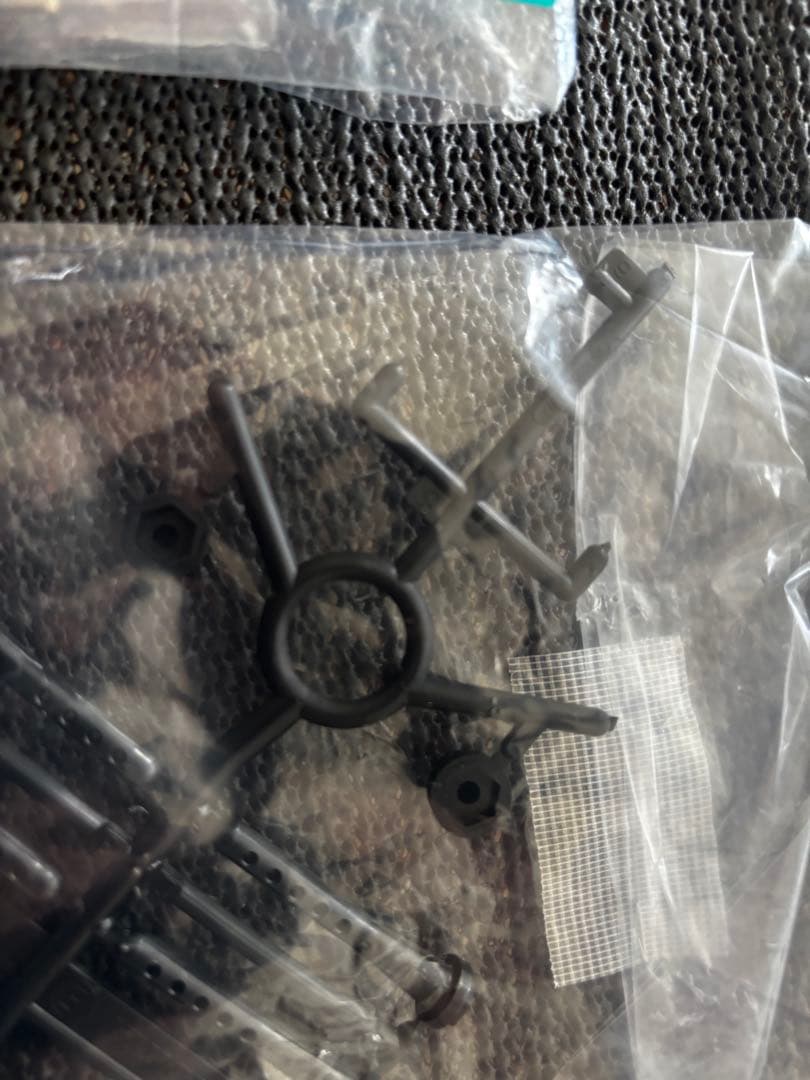 タミヤ　Cカーシャシーキット（新品未組立、一部パーツ無し）