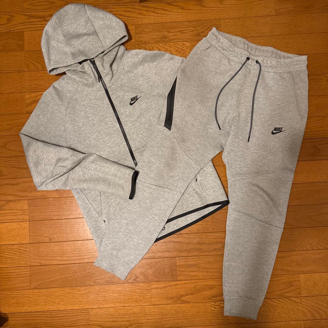 メンズS セットアップ 旧テックフリース 廃盤 ナイキ グレー - メルカリ