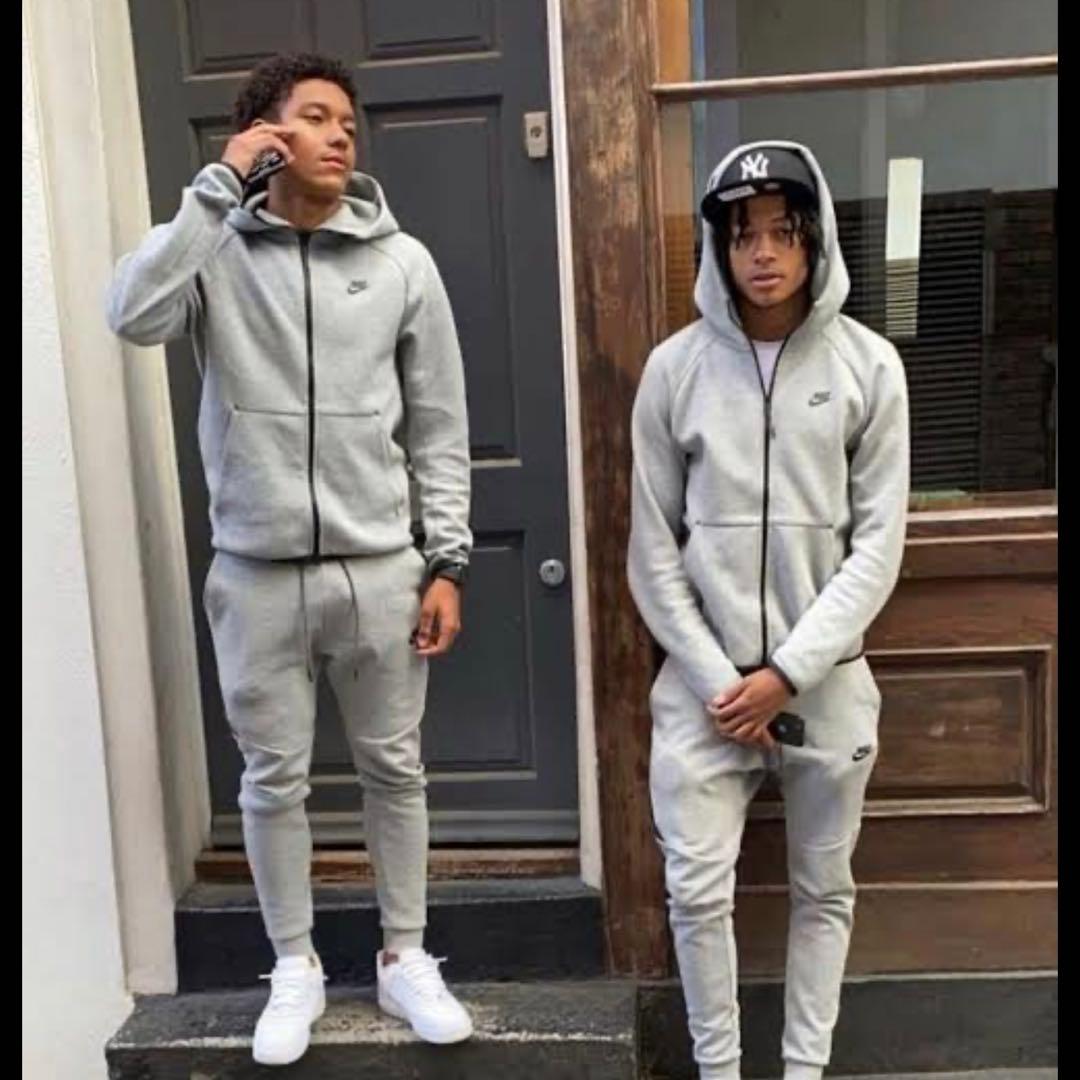 メンズS セットアップ 旧テックフリース 廃盤 ナイキ グレー - メルカリ