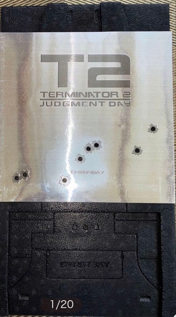 エンターベイ ターミネーター フィギュア 1/4 バトルダメージ版 t800