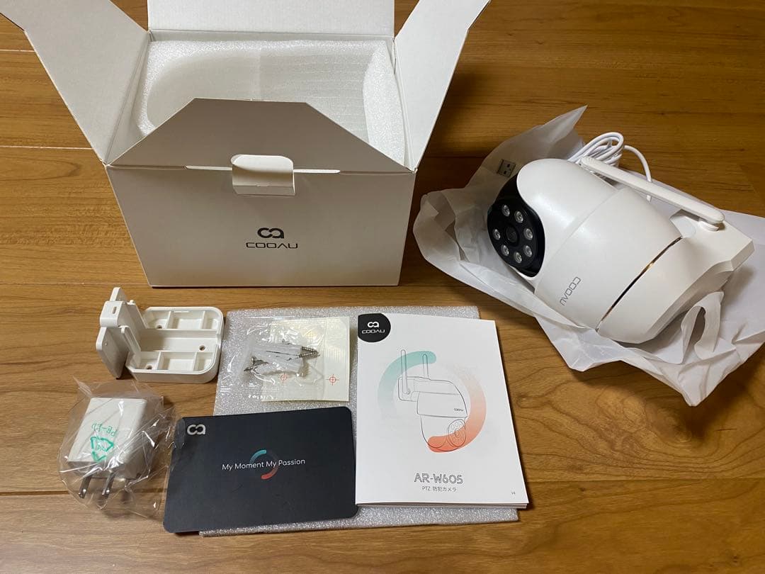 COOAU 屋外用防犯カメラ AR-W605 未使用(開封済) - メルカリ